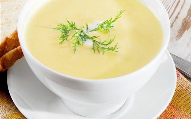 Cremige Topinambur-Suppe