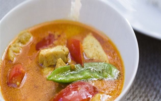 Schnelle Curry-Gemüsesuppe - kalorienarm
