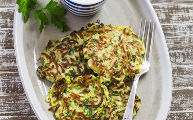 Zucchini-Pfannkuchen