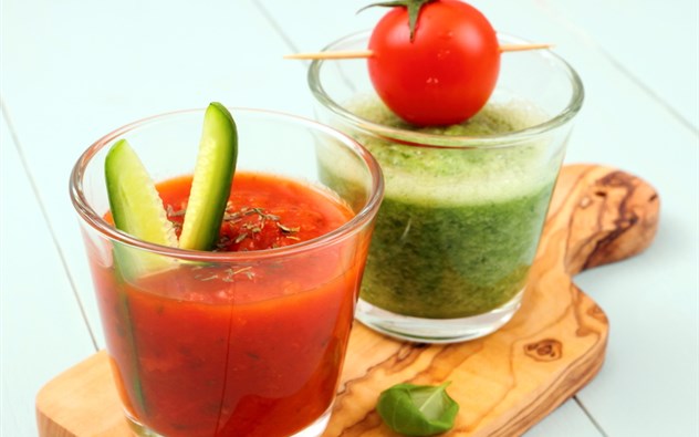 Smoothie Mit Paprika Und Tomate