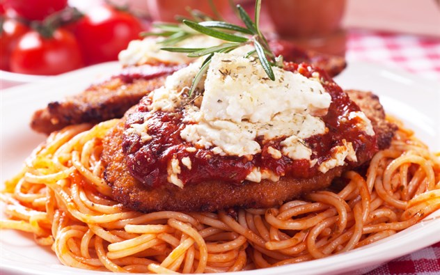 Schweinefiletmedaillons Mit Spaghetti