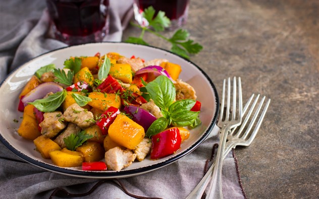 Herbst-Picknick-Salat