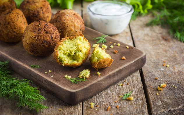 Falafel mit Dip