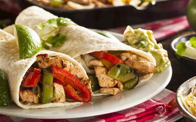 Tortilla Chicken Wrap